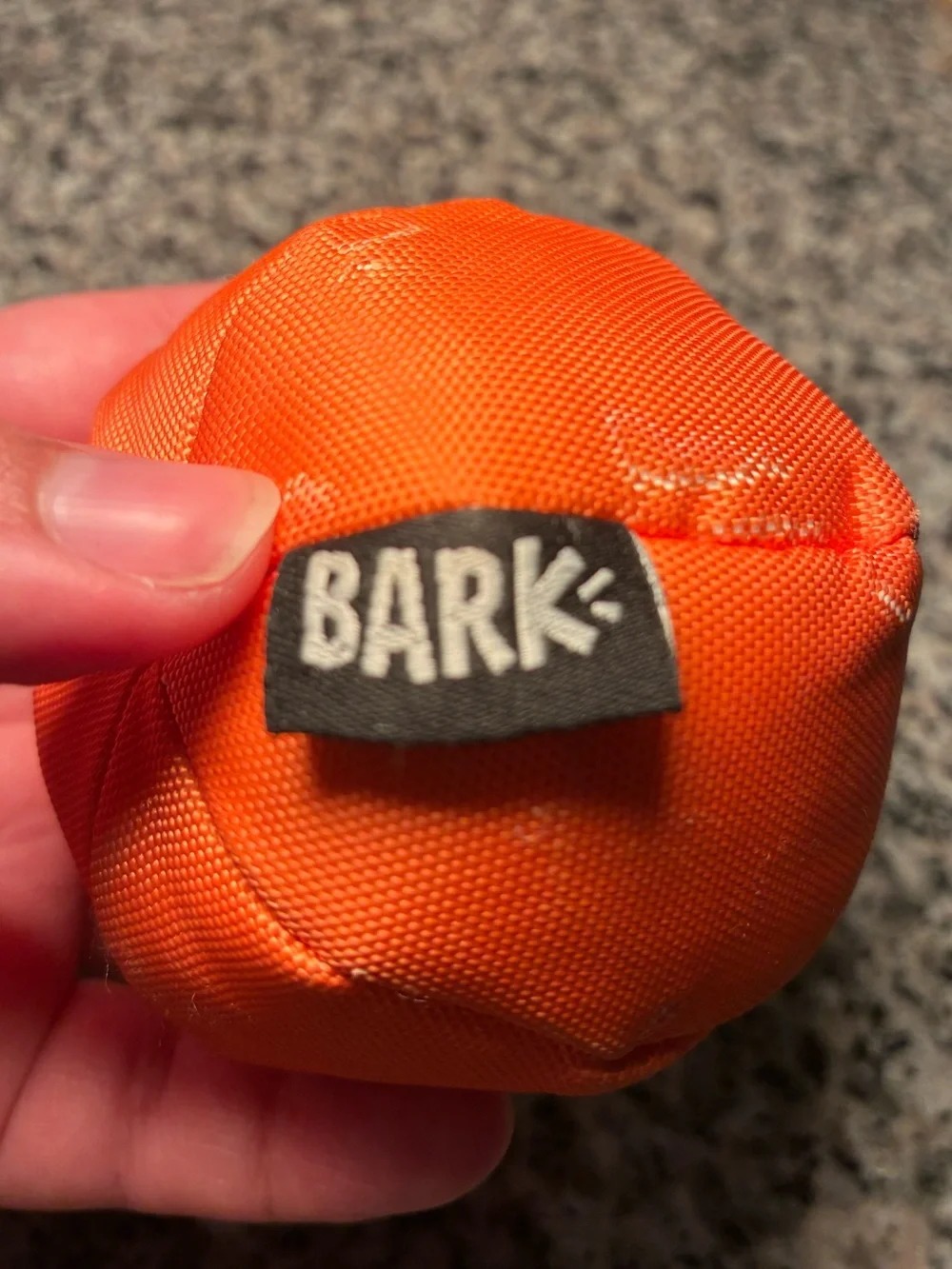 Bark Box Super Chewer Medium Orange Crush Toy